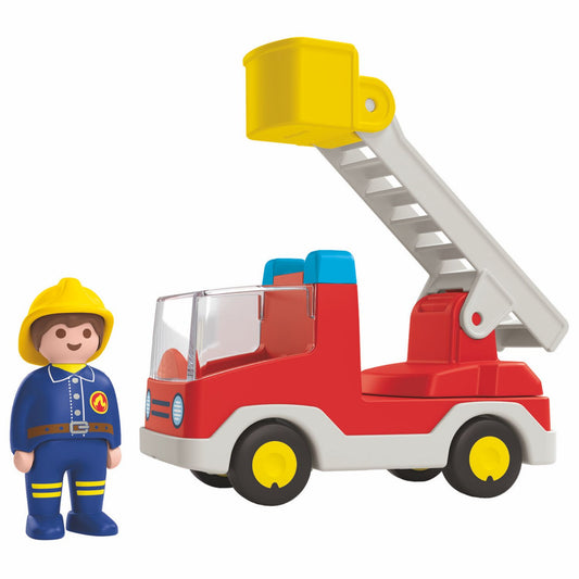 Ladder Unit Fire Truck | Junior | Eco-Plastic | 1 - 4 Years