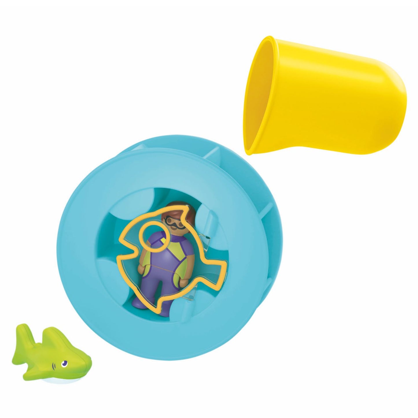 Water Wheel with Baby Shark | Junior Aqua | Eco-Plastic | Bath Toys For Kids