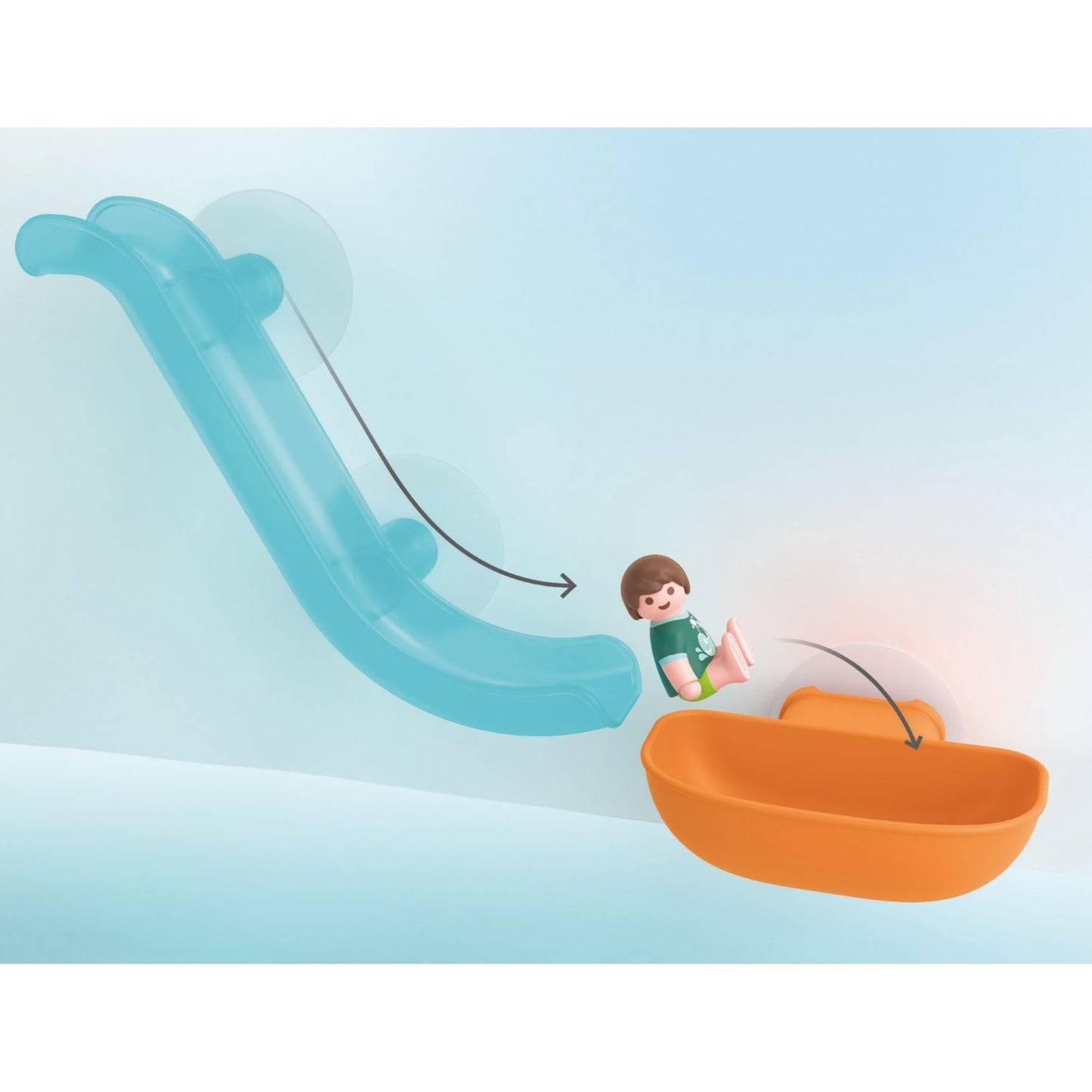 Water Slide with Sea Animals | Junior Aqua | Eco-Plastic | Bath Toys For Kids