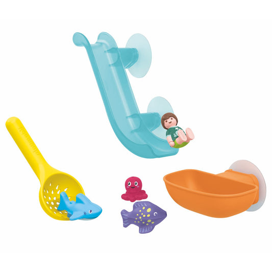 Water Slide with Sea Animals | Junior Aqua | Bath Toys | Eco-Plastic | 1 - 4 Years