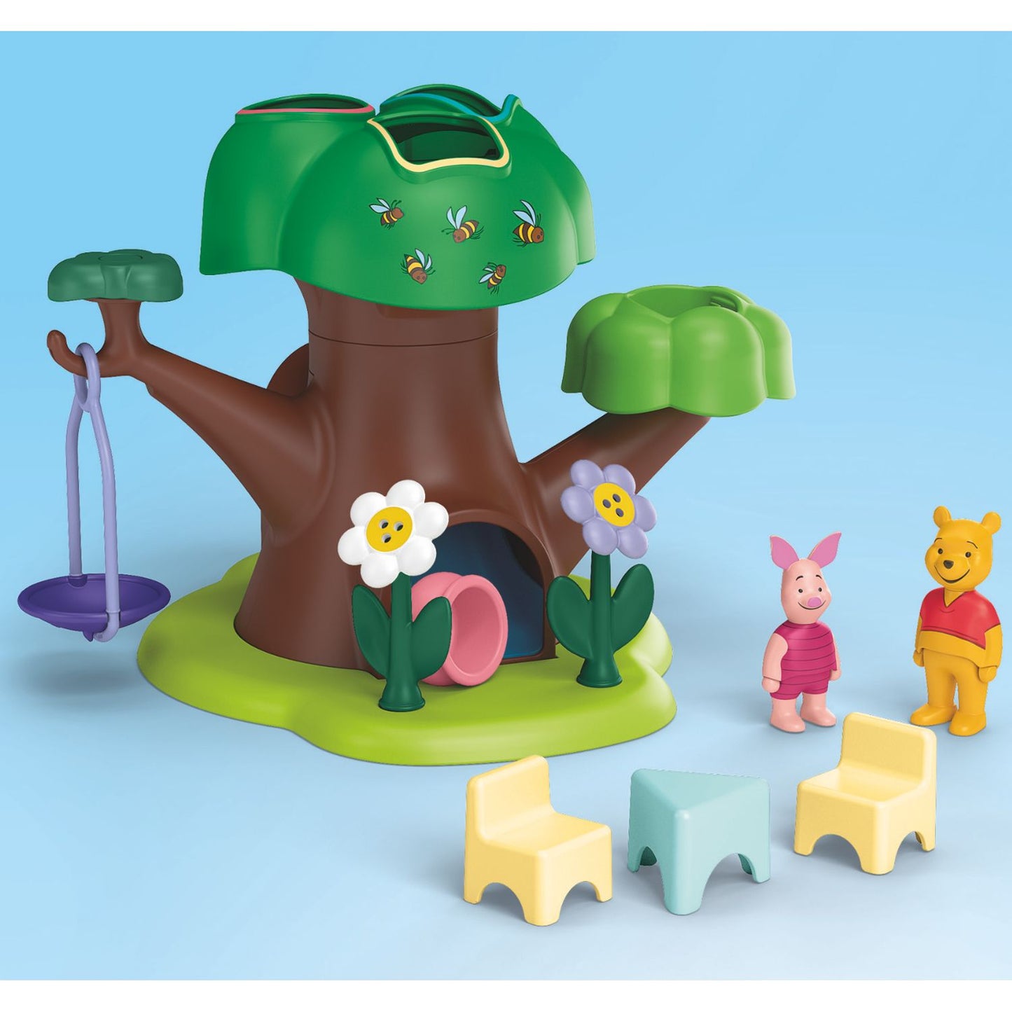 Winnie the Pooh & Piglet's Tree House | Junior & Disney | Eco-Plastic | 1 - 4 Years