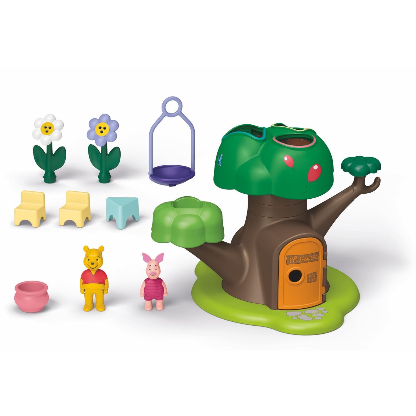 Winnie the Pooh & Piglet's Tree House | Junior & Disney | Eco-Plastic | 1 - 4 Years