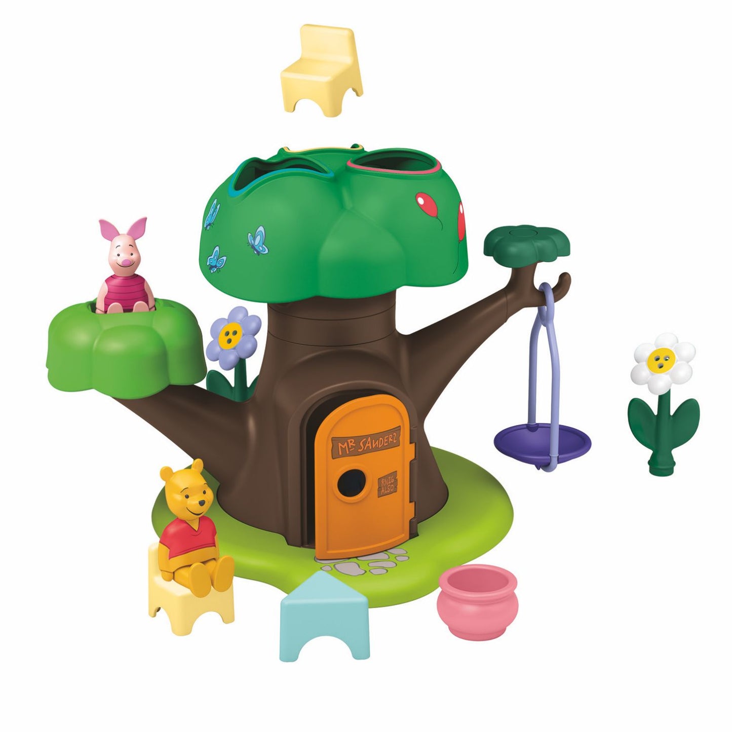 Winnie the Pooh & Piglet's Tree House | Junior & Disney | Eco-Plastic | 1 - 4 Years