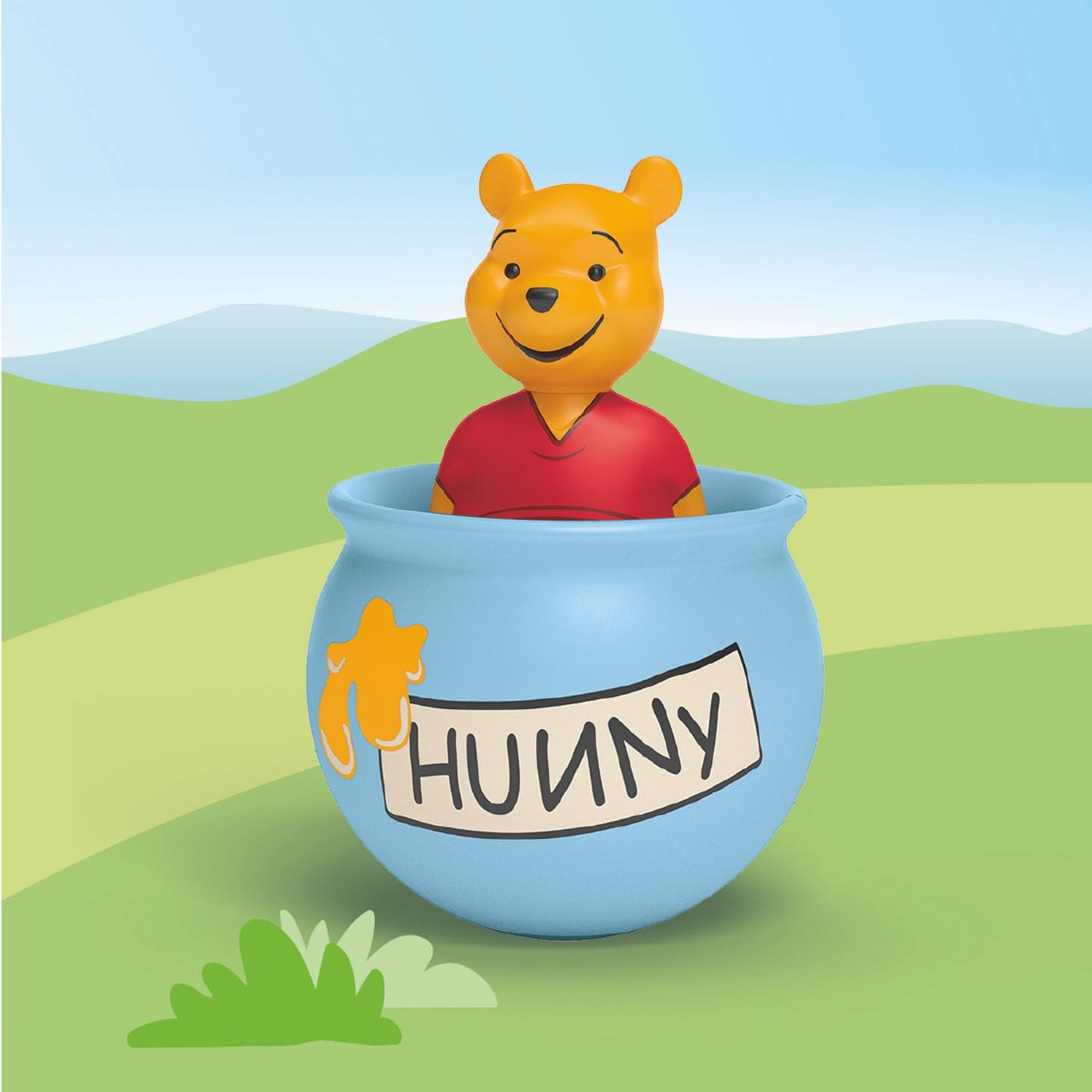 Winnie the Pooh's Counter Balance Honey Pot | Junior & Disney | Eco-Plastic | 1 - 4 Years