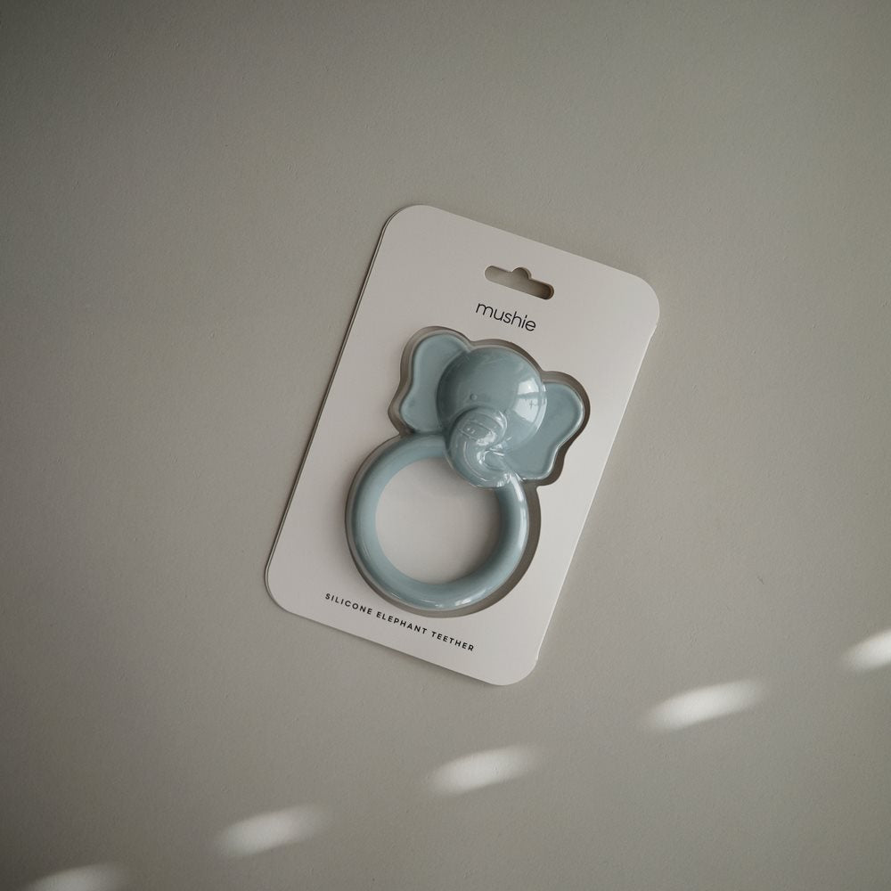 Elephant Teether | Food-Grade Silicone | Safe Teething Toy