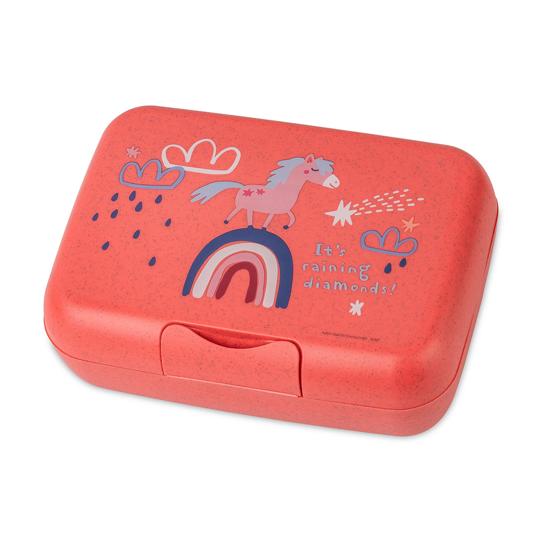 Dreams | Kids Lunch Box - Organic Coral Red | Organic Bio-Circular | Made in Germany