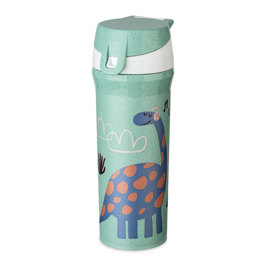 Rex | Kids Water Bottle - Organic Sage Green | 500 ml | Organic Bio-Circular | Made in Germany