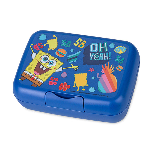 Spongebob Squarepants | Kids Lunch Box - Space Blue | Organic Bio-Circular | Made in Germany