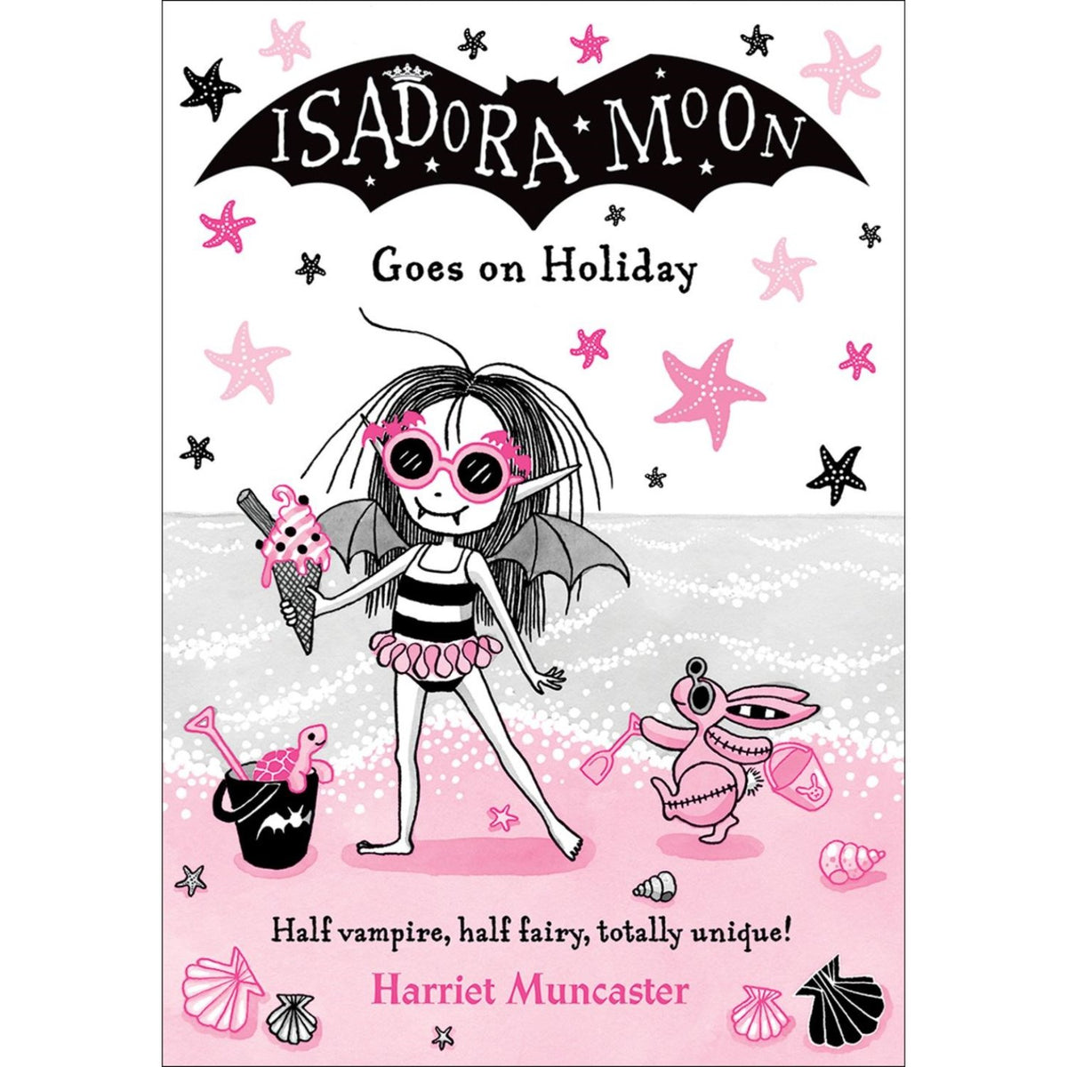 Sample pages (2) from 'Isadora Moon Goes on Holiday' by Harriet Muncaster - preschool paperback