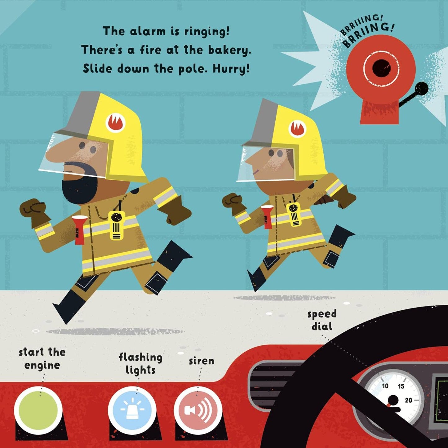 I'm The Fire Engine Driver | Paperback | Children's Early Learning Book