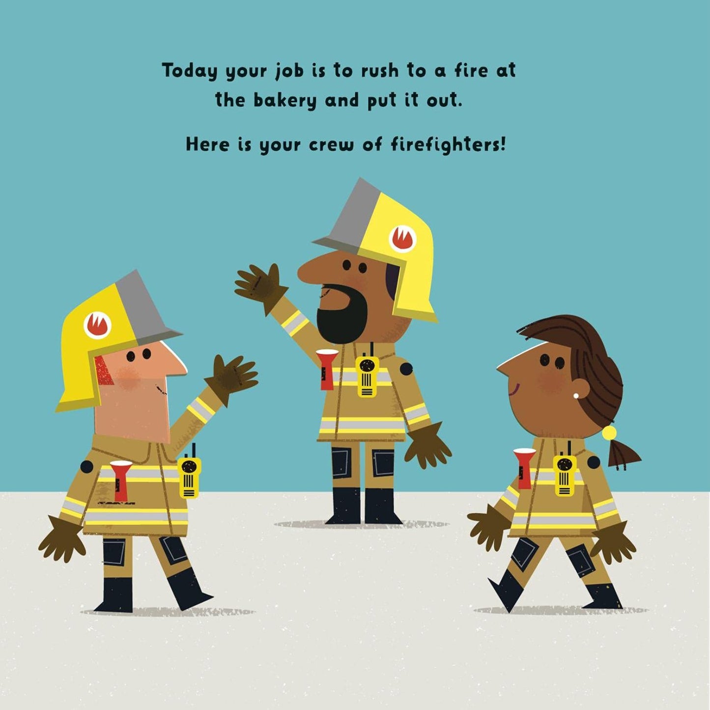 I'm The Fire Engine Driver | Paperback | Children's Early Learning Book