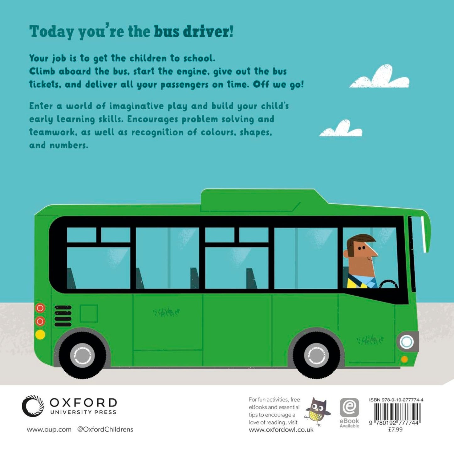 I'm The Bus Driver | Paperback | Children's Early Learning Book