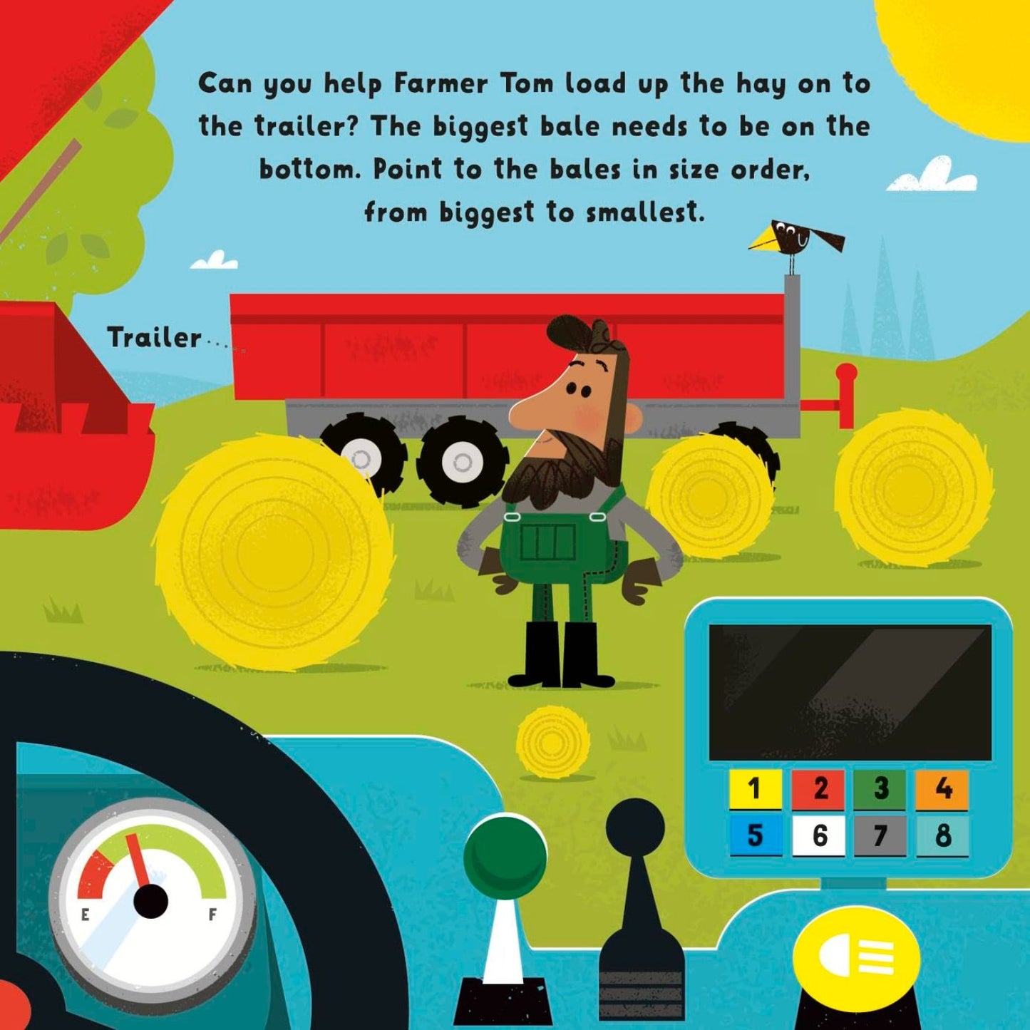 I'm The Tractor Driver | Paperback | Children's Early Learning Book