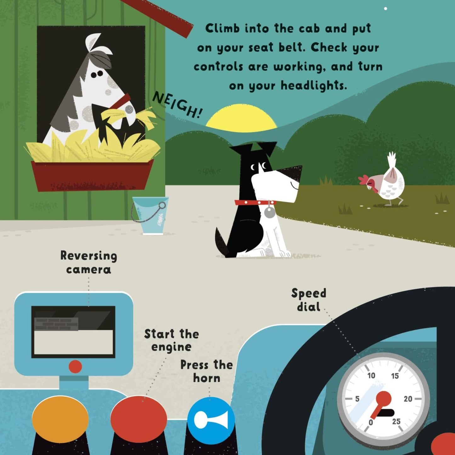 I'm The Tractor Driver | Paperback | Children's Early Learning Book