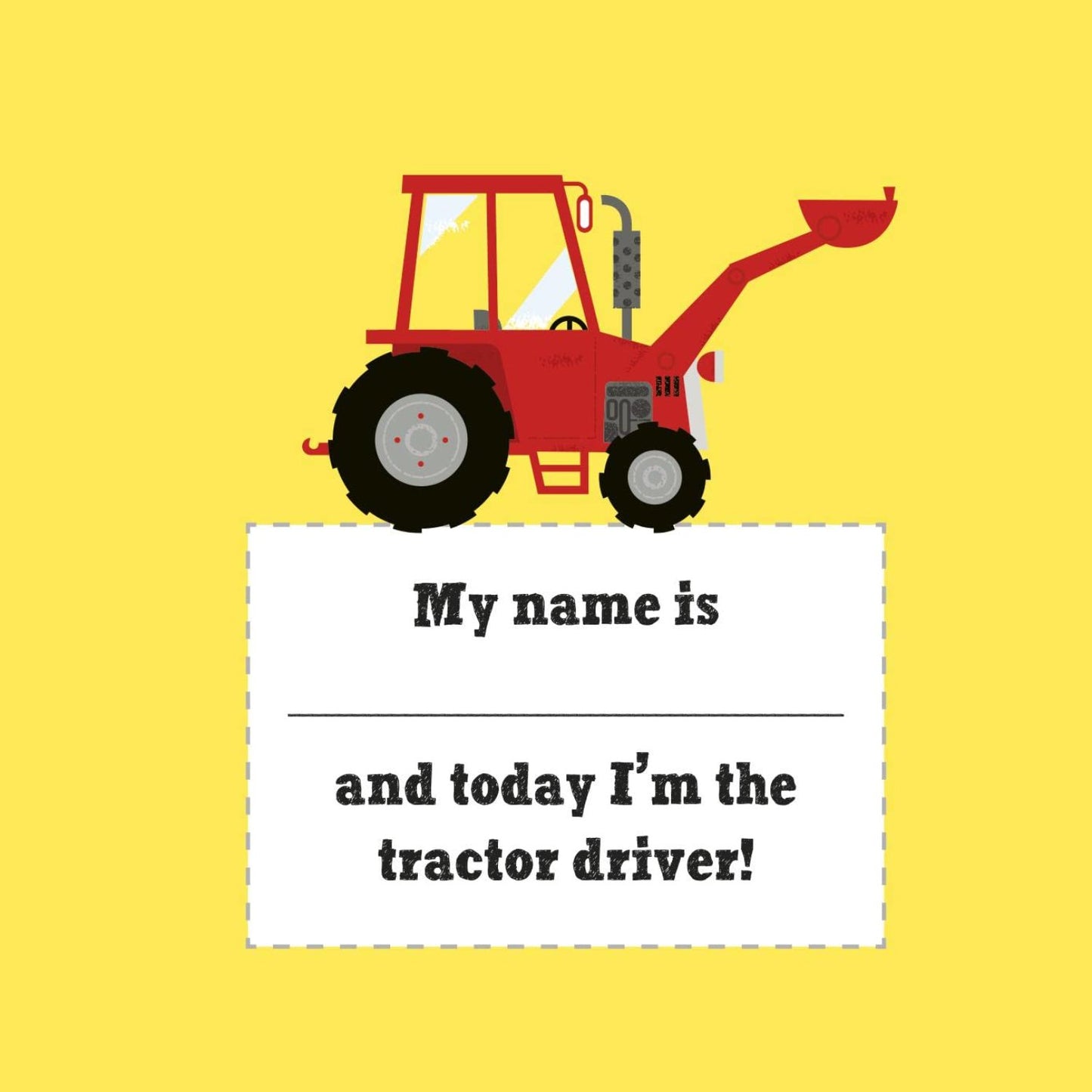 I'm The Tractor Driver | Paperback | Children's Early Learning Book