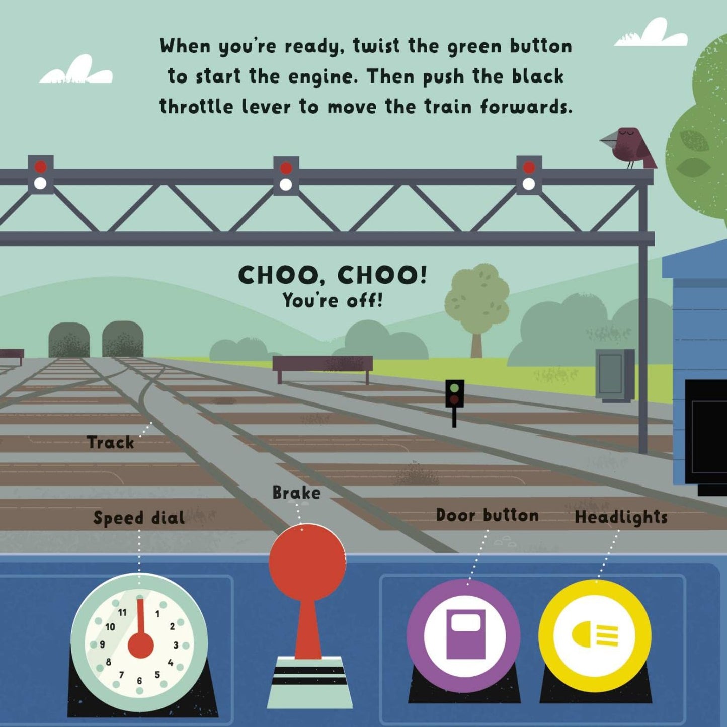 I'm The Train Driver | Paperback | Children's Early Learning Book