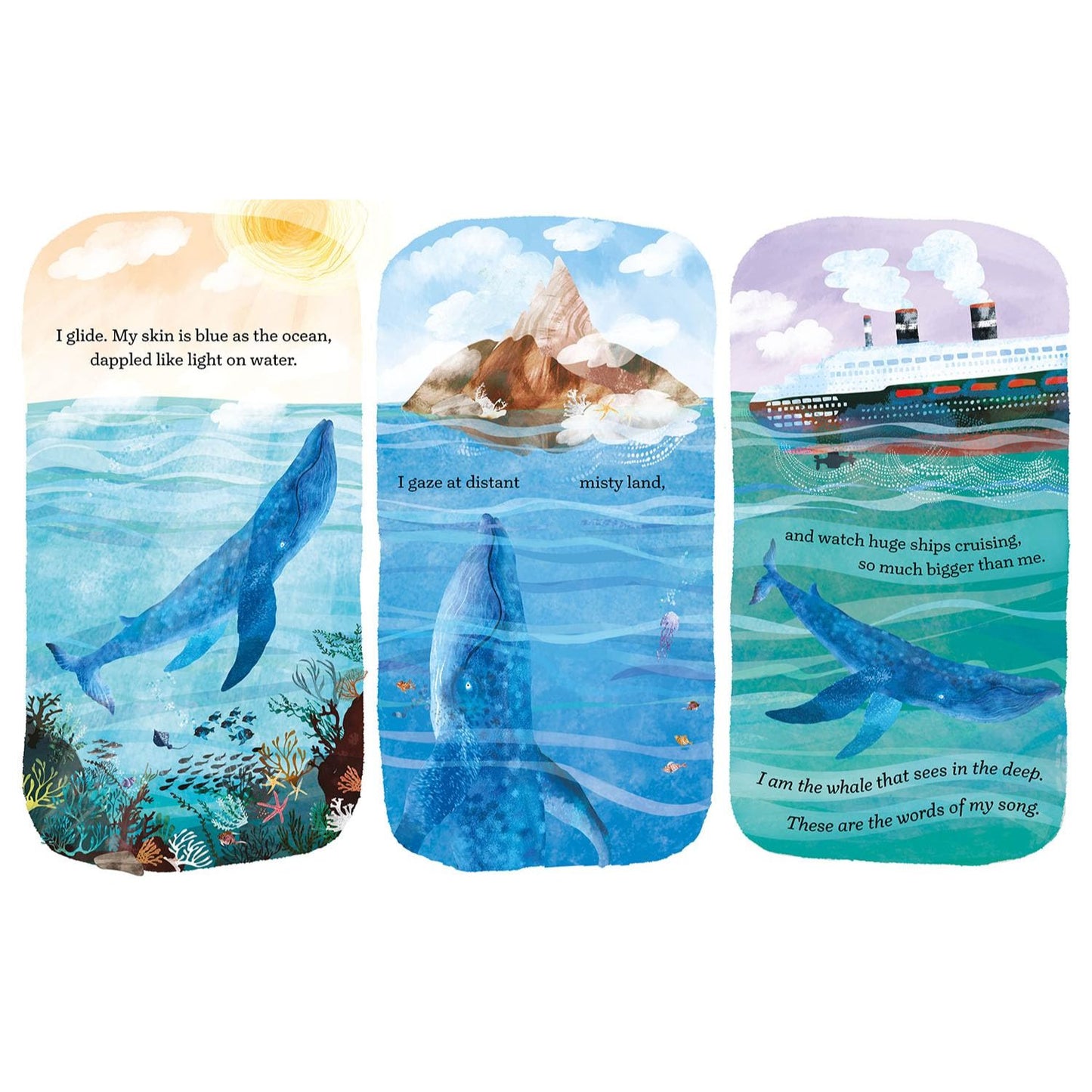 The Whale that Sings in the Deep | Hardcover | Children's Book on Ocean Animals