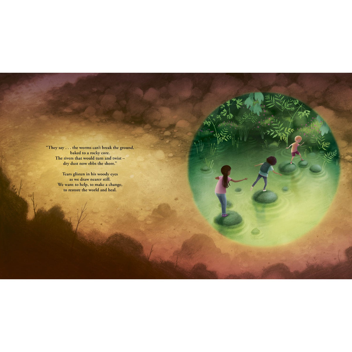 Sample pages (2) from 'Children of the Throne' by Joseph  Coelho and Richard Johnson - preschool paperback