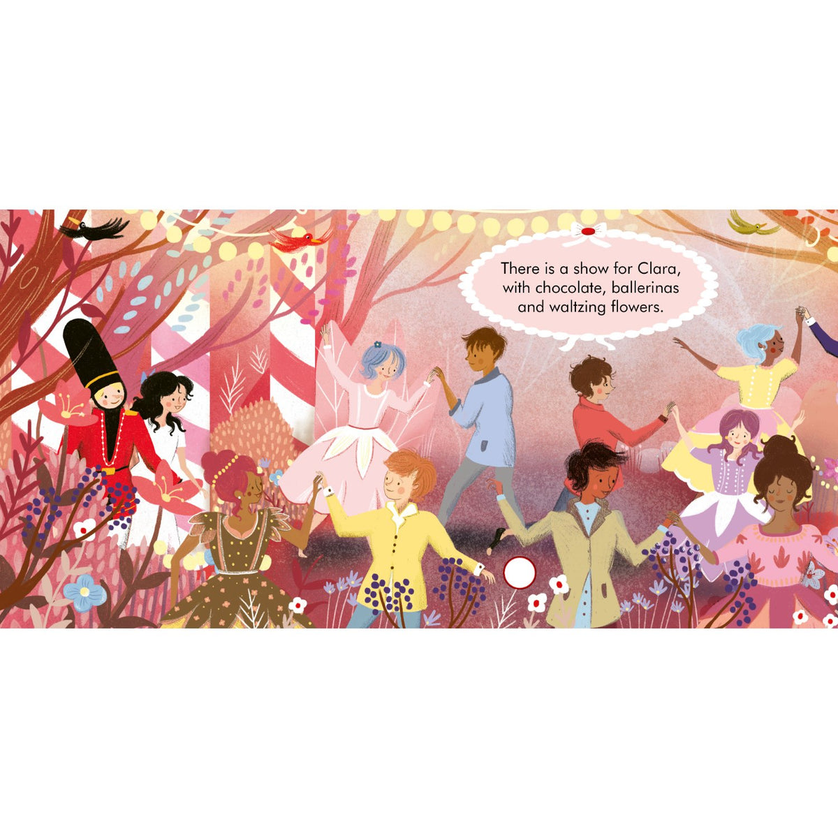 Sample pages (5) from 'My First Story Orchestra: The Nutcracker' by Jessica Courtney-Tickle - toddler board book