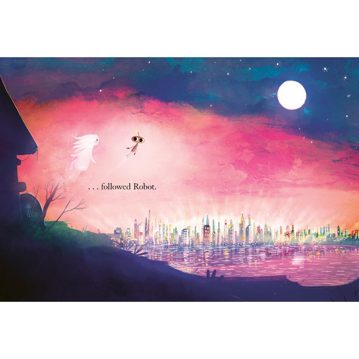 Sample pages (6) from 'Little Ghost and the Robot' by David Litchfield - preschool hardcover