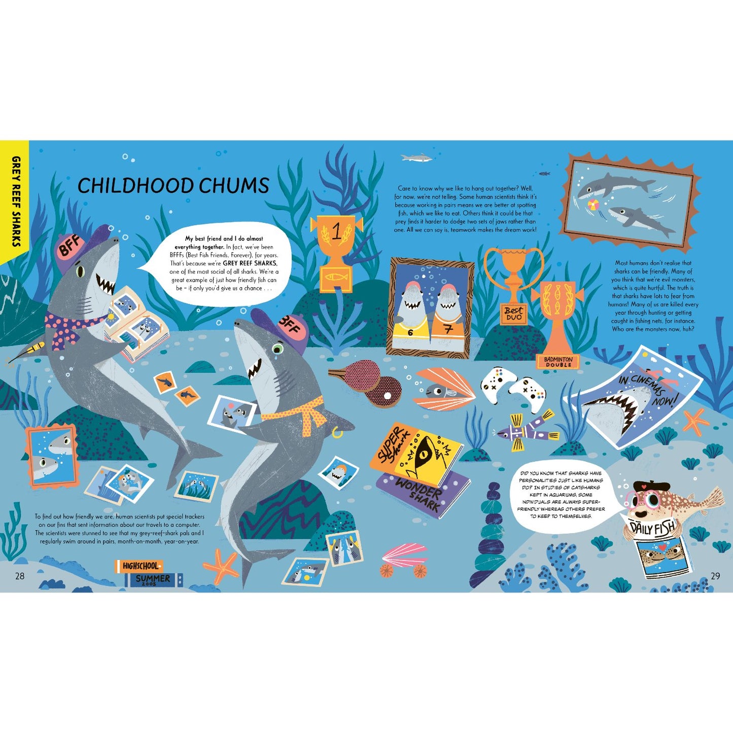 Fish Are Friends - Meet the underwater creatures who keep our planet thriving | Hardcover | Children's Book on Ocean Animals