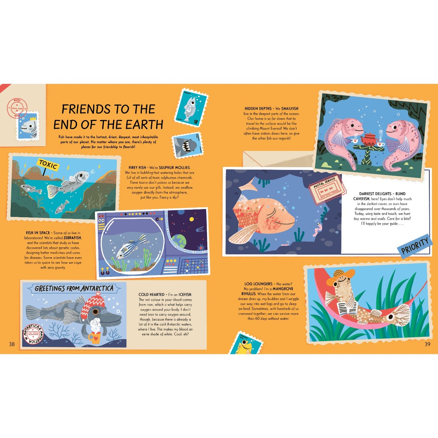 Fish Are Friends - Meet the underwater creatures who keep our planet thriving | Hardcover | Children's Book on Ocean Animals