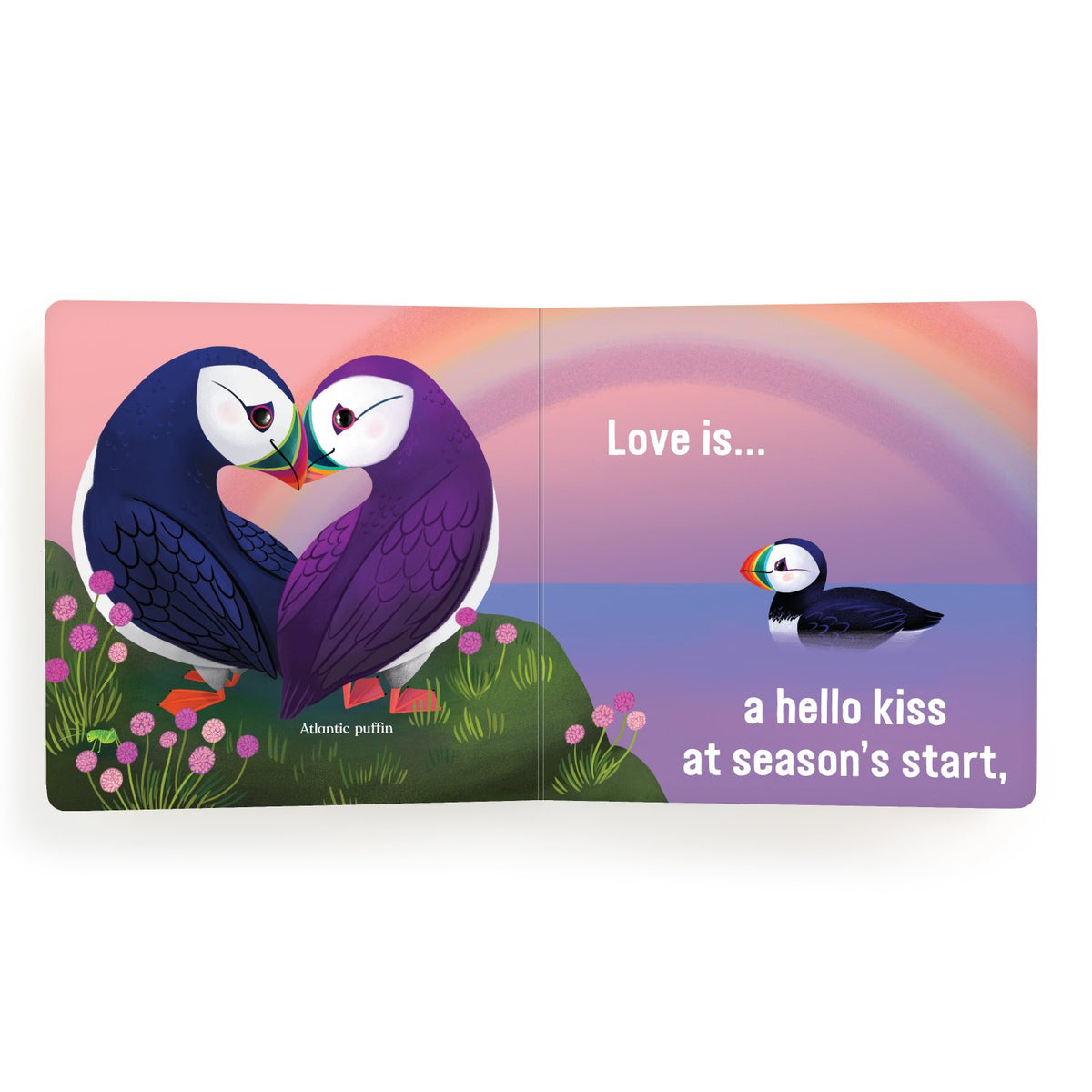 Sample pages (4) from 'Love Under the Sea' by Mudpuppy and Katy Tanis - toddler board book