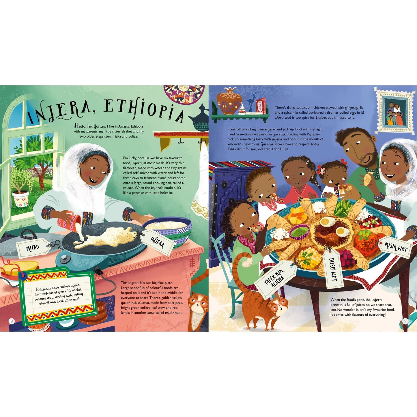 This Is Our World: Our Favourite Food - Taste 20 delicious dishes from around the world | Hardcover | Children's Book on Foods & Cooking