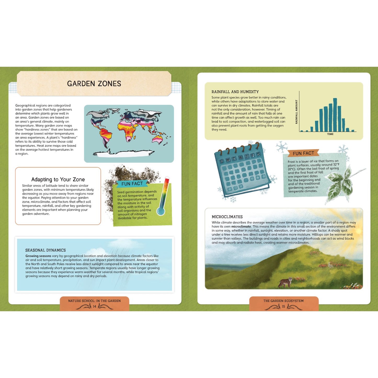Nature School: In the Garden - Lessons and Activities to Cultivate Children’s Connection to the Natural World | Paperback | Children's Book on Gardening & Plants
