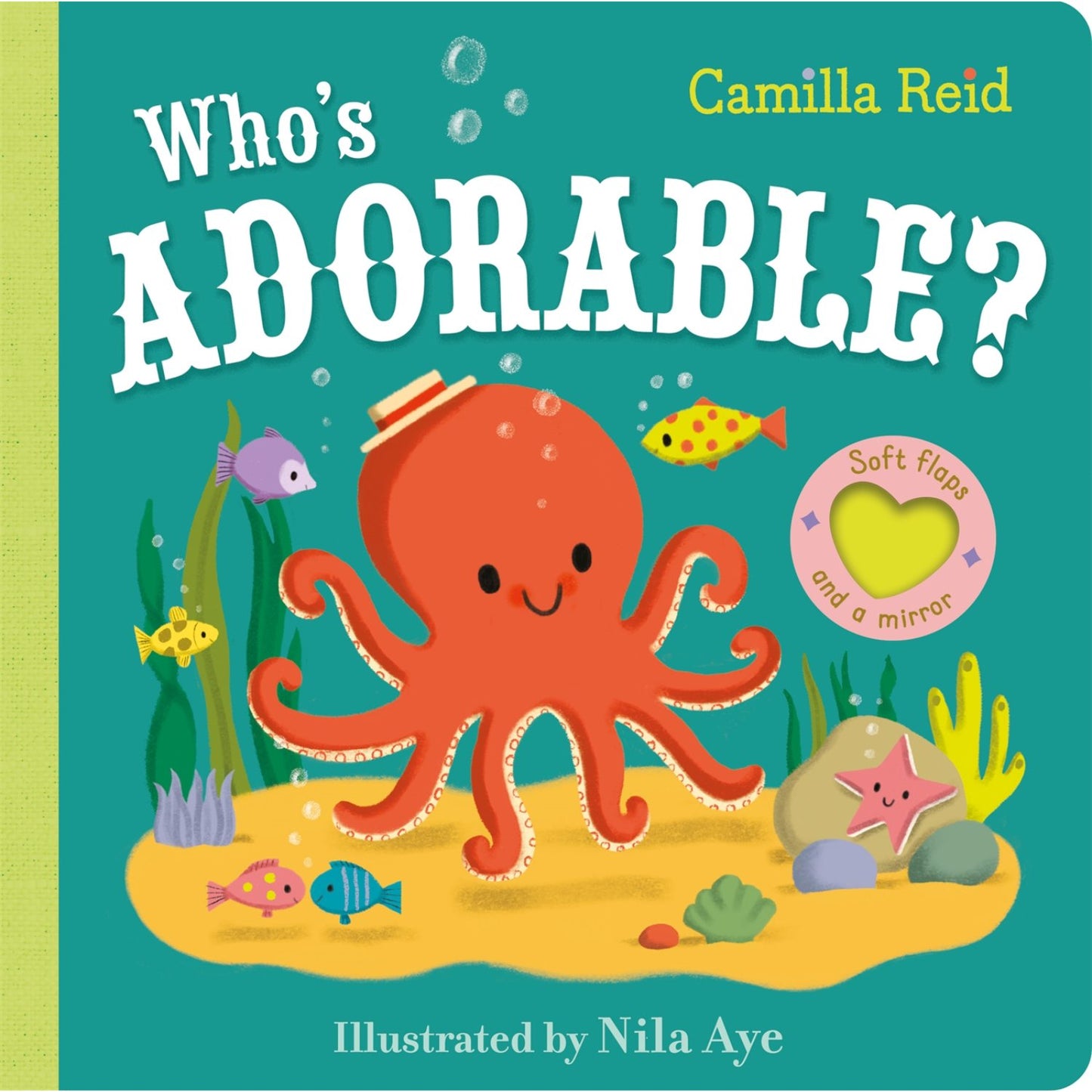 Who's Adorable? | Lift-the-Flap Board Book for Babies & Toddlers