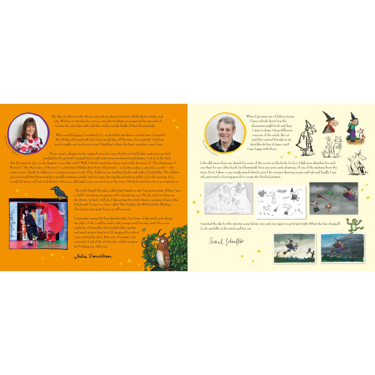 Sample pages (3) from 'Room on the Broom 25th Anniversary Editi…' by Julia Donaldson and Axel Scheffler - preschool paperback