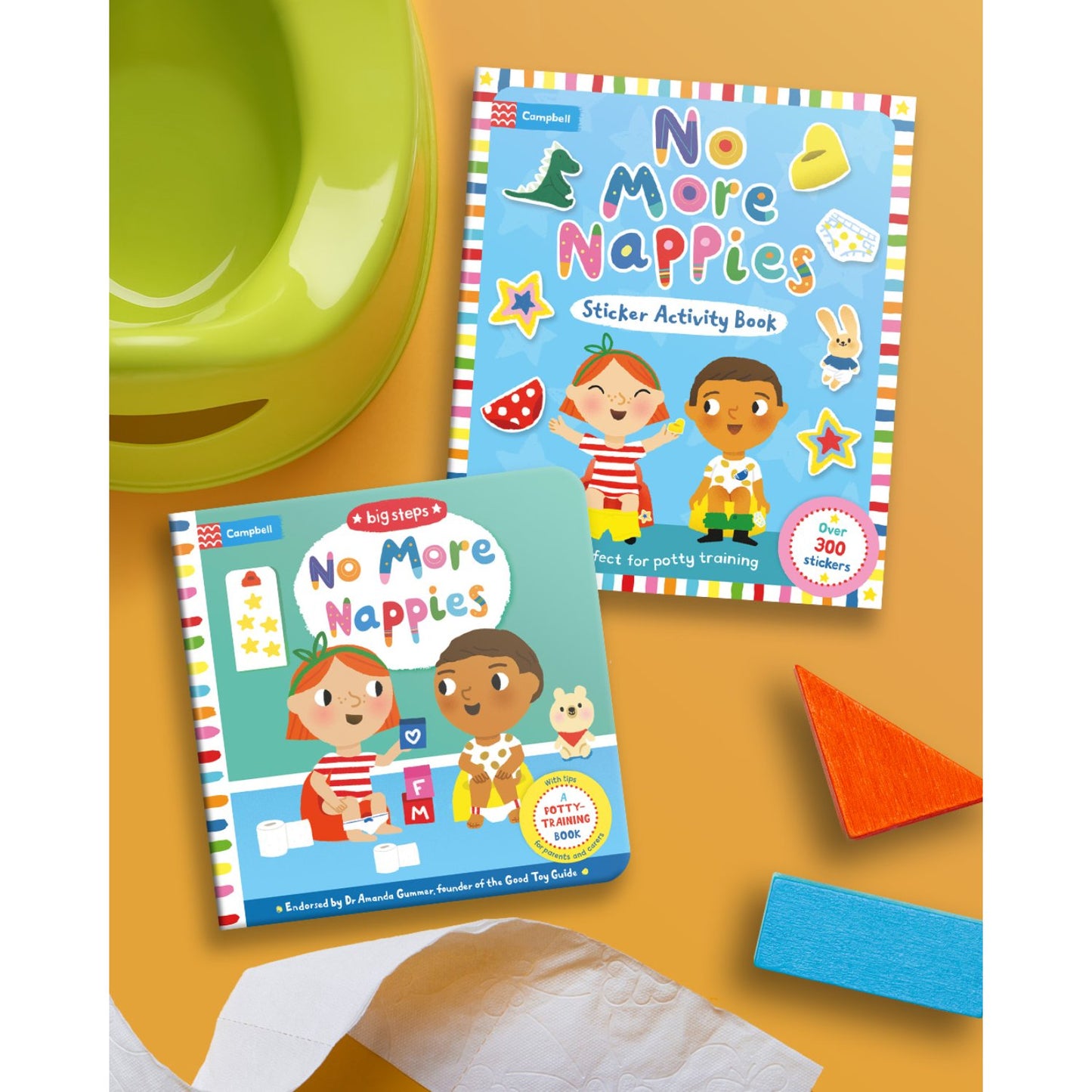 No More Nappies - A Potty-Training Book | Board Book