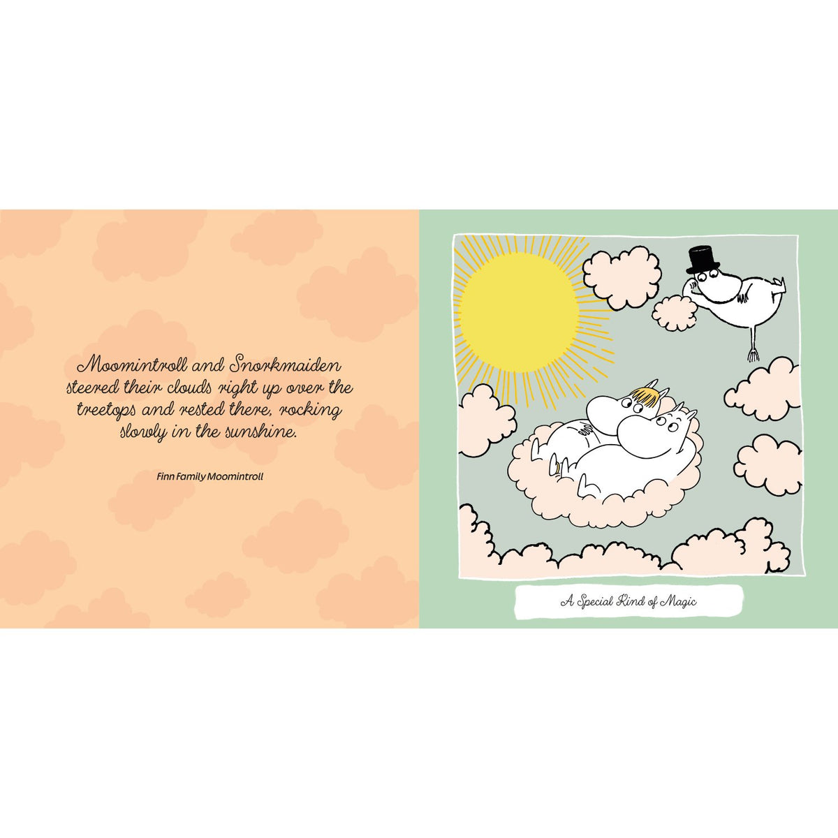 Sample pages (4) from 'Moomin Cosy Creations' by Macmillan Children's Books - children's paperback