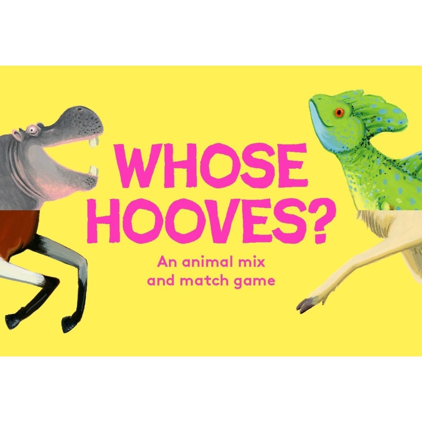 Whose Hooves? - An Animal Mix and Match Card Game | Children's Card Games