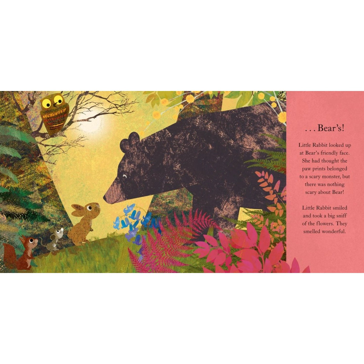 Sample pages (3) from 'What If?' by Britta Teckentrup - preschool paperback