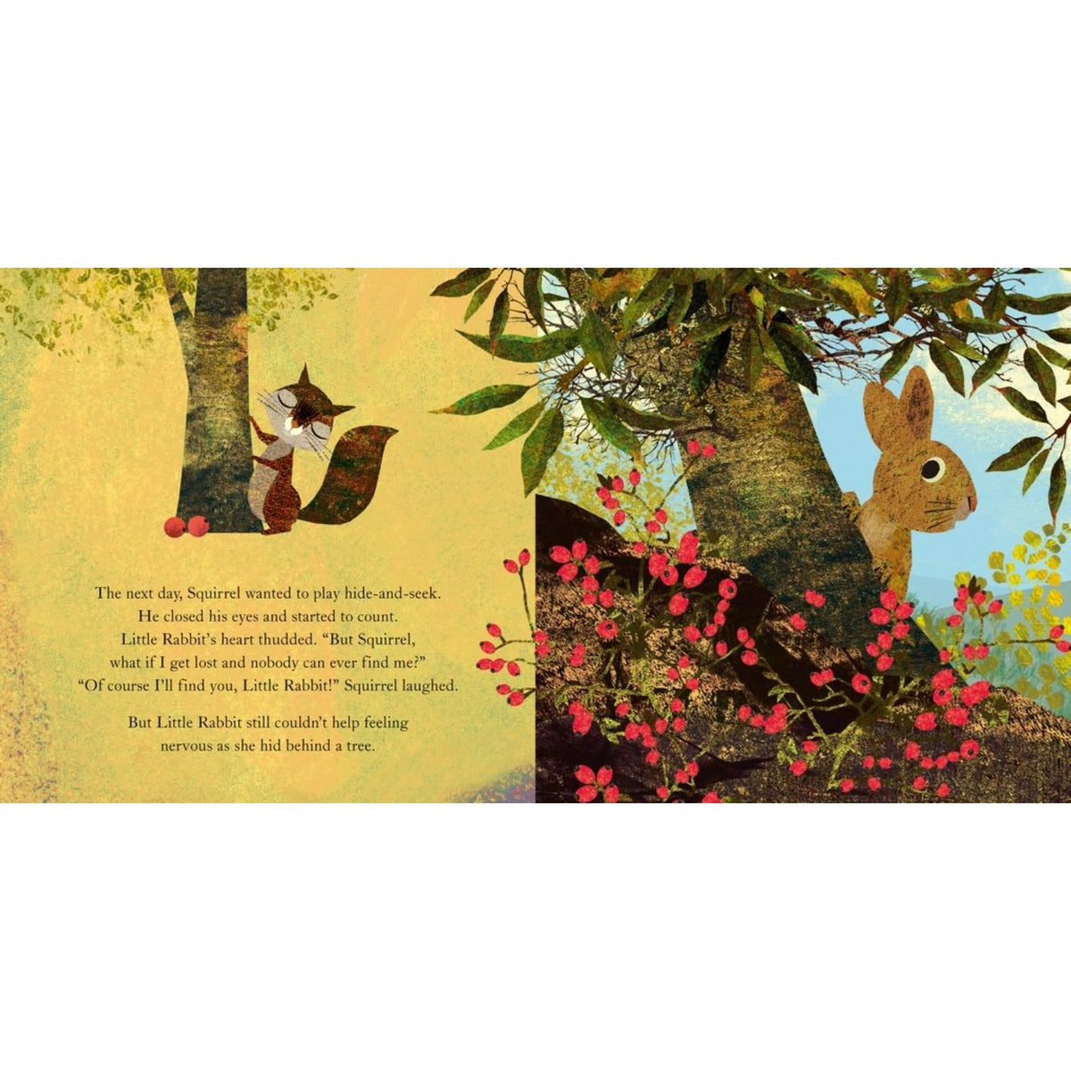 Sample pages (8) from 'What If?' by Britta Teckentrup - preschool paperback