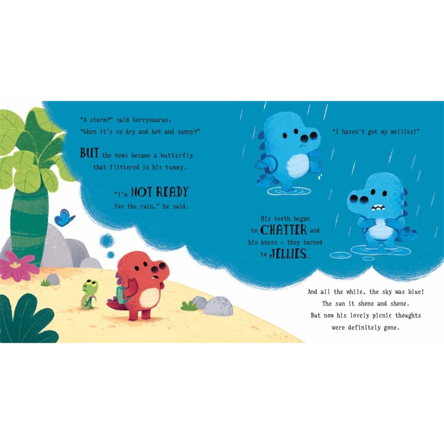 The Worrysaurus | Board Book | Children's Book on Feelings & Emotions