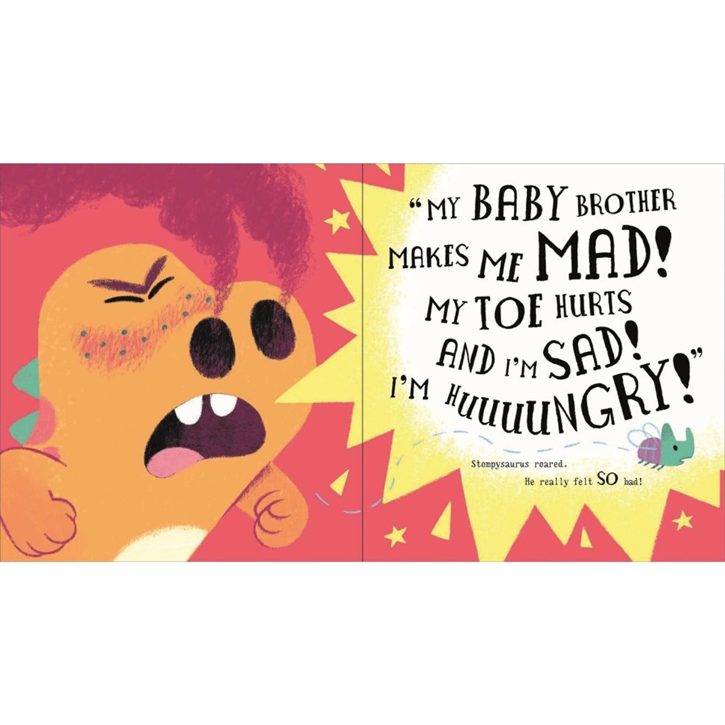 The Stompysaurus | Board Book | Children's Book on Feelings & Emotions
