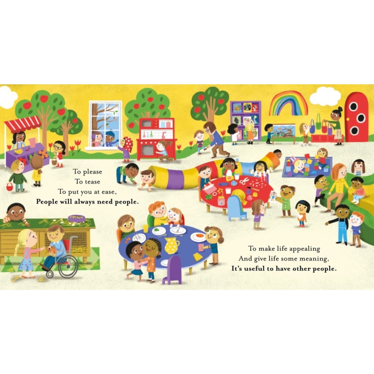 People Need People - The award winning picture book poem from Benjamin Zephaniah | Paperback | Poetry for Children