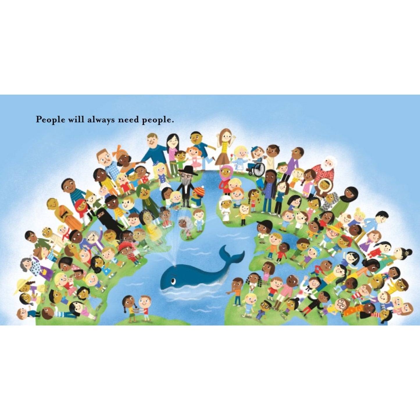 People Need People - The award winning picture book poem from Benjamin Zephaniah | Paperback | Poetry for Children