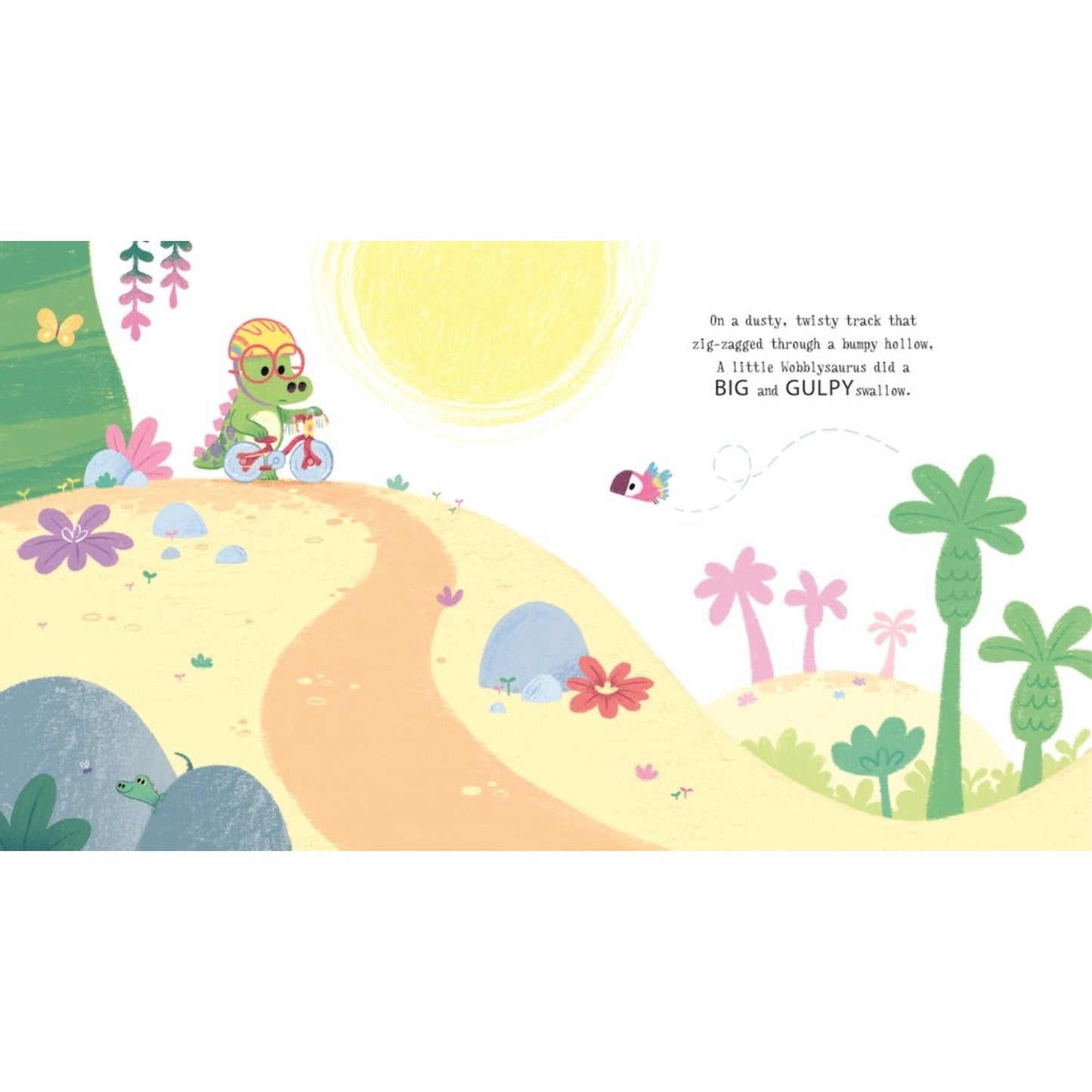 The Wobblysaurus | Board Book | Children's Book on Feelings & Emotions
