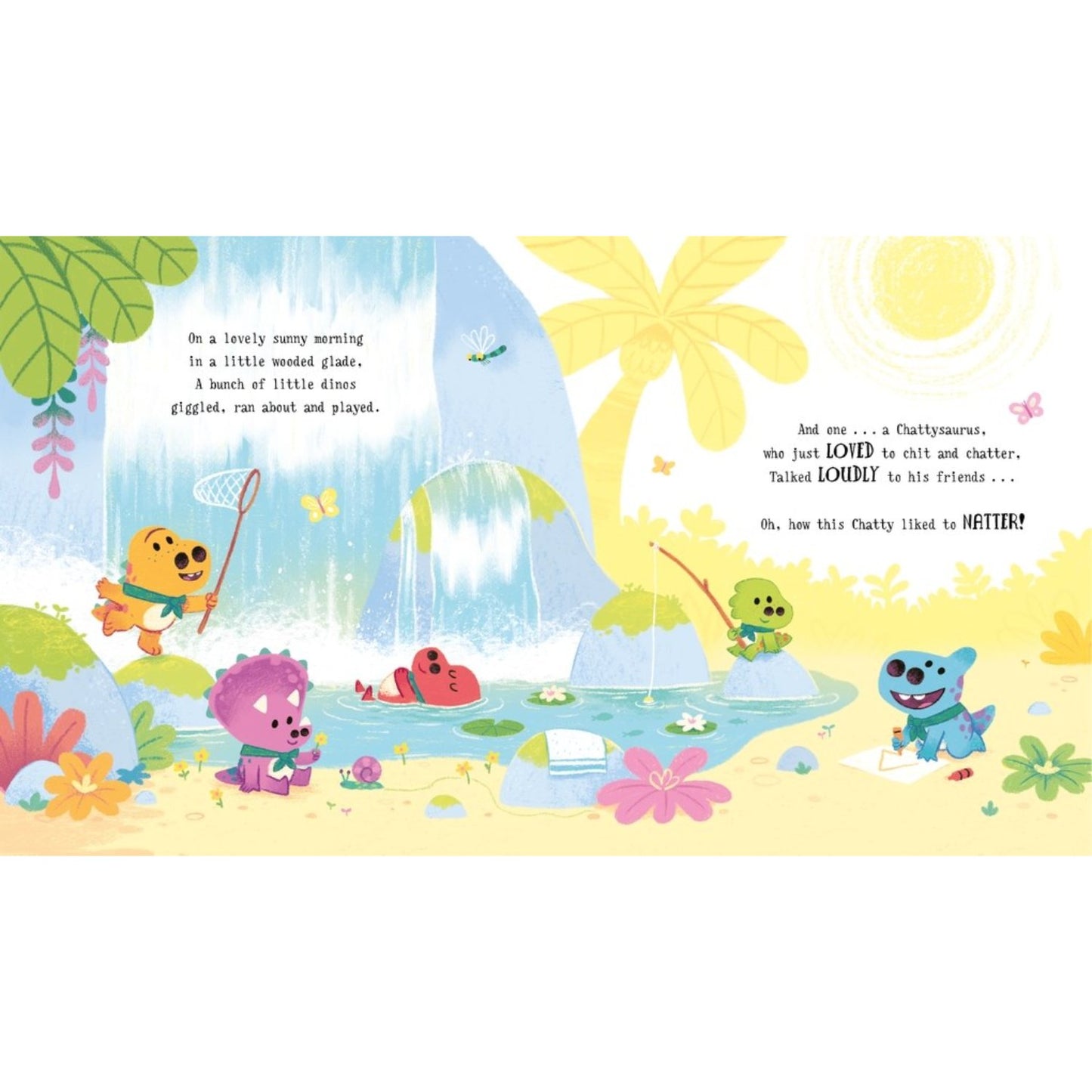 The Chattysaurus | Board Book | Children's Book on Feelings & Emotions