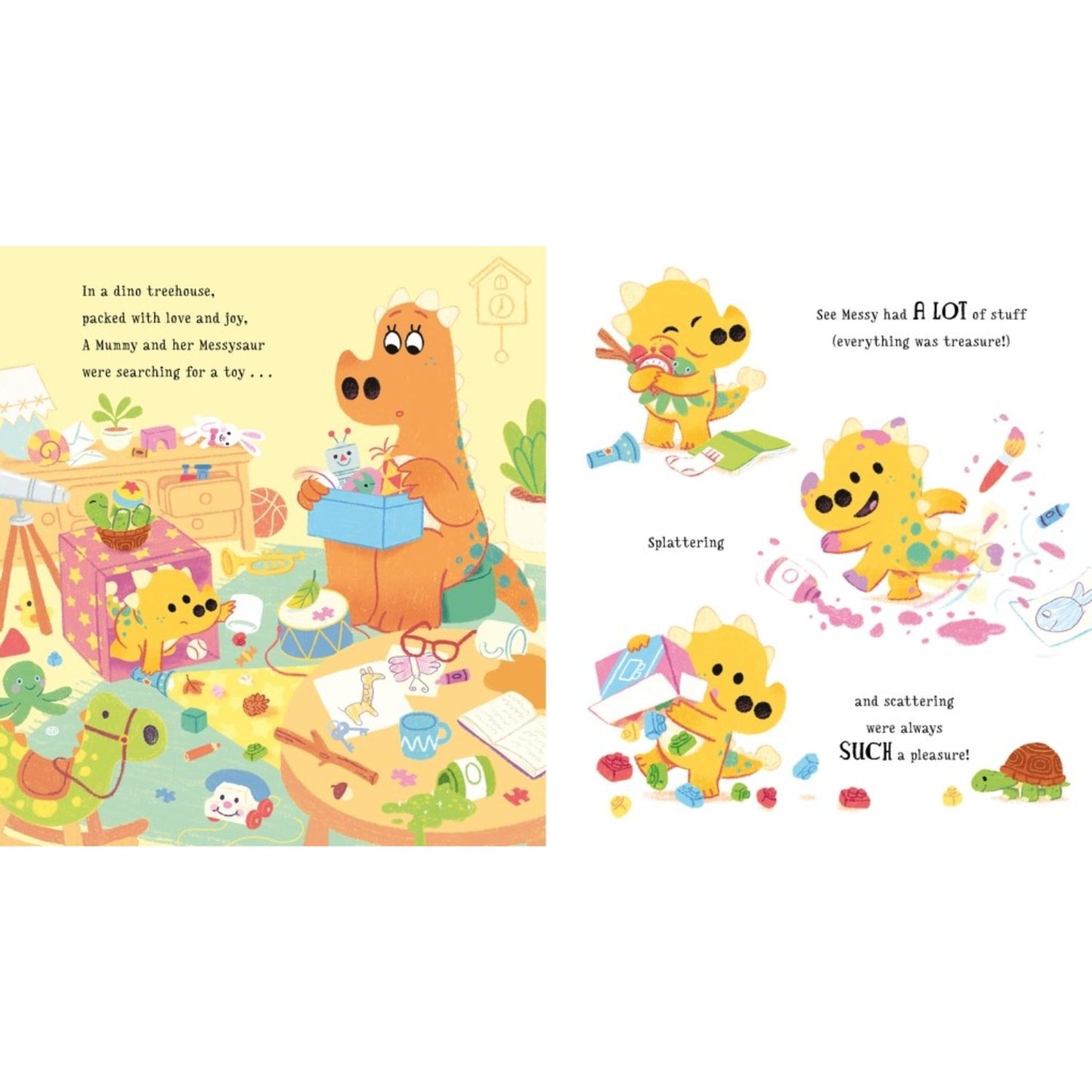 The Messysaurus | Hardcover | Children's Book on Feelings & Emotions