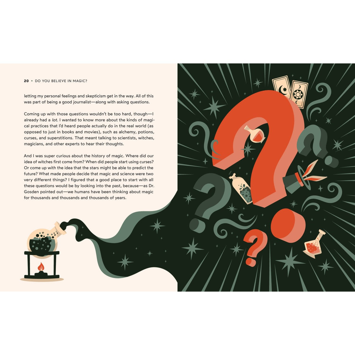 Sample pages (2) from 'Do You Believe In Magic? (A Wild Thing Book)' by Laura Krantz - children's paperback