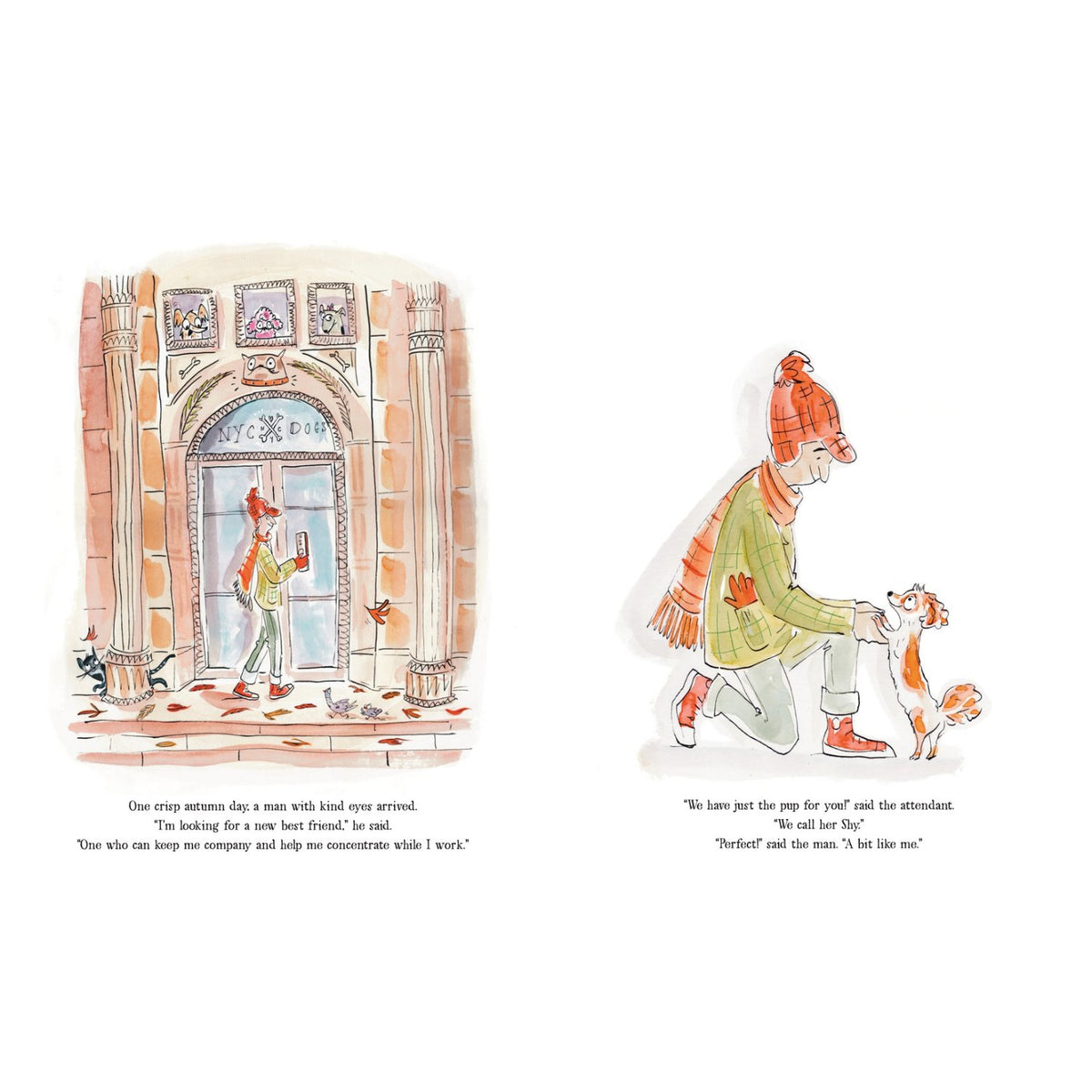 Sample pages (3) from 'Shy' by Julie Andrews, Emma Walton Hamilton and others - preschool hardcover
