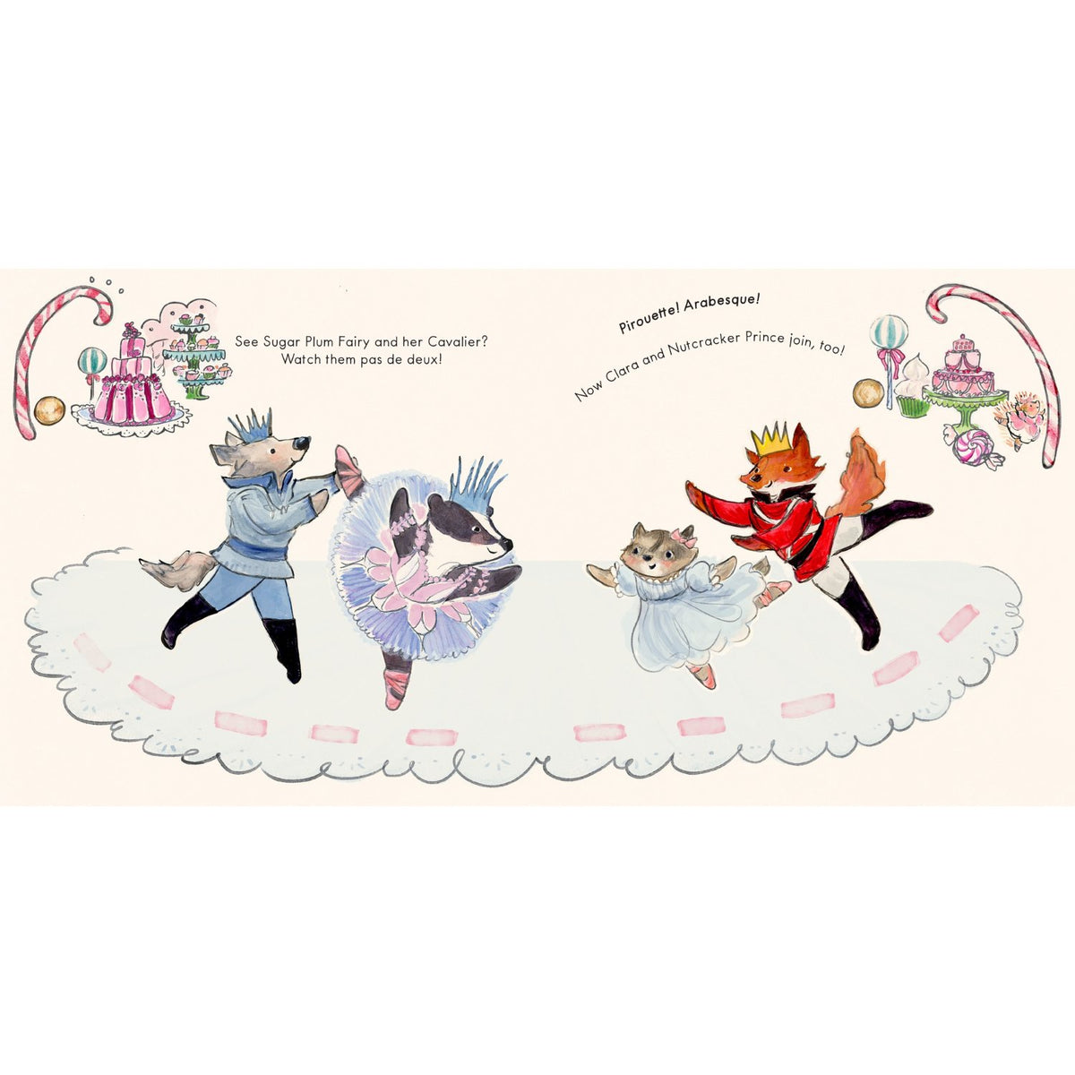 Sample pages (6) from 'Woodland Nutcracker' by Faith Pray - preschool hardcover