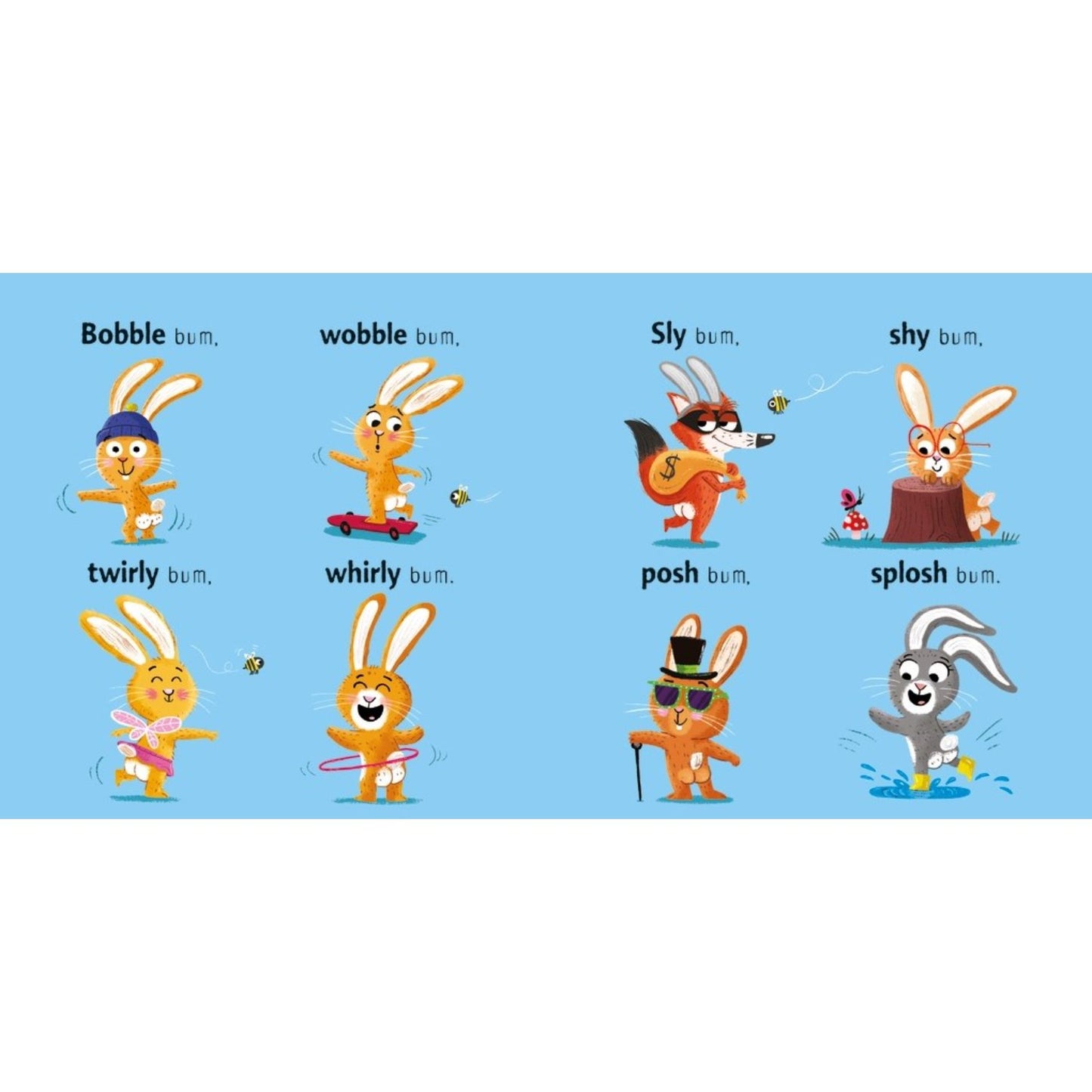101 Bunny Bums | Paperback | Humour for Children