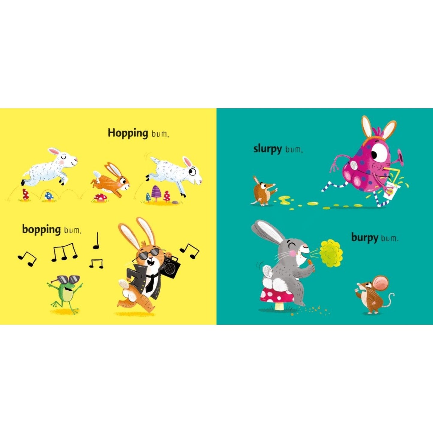 101 Bunny Bums | Paperback | Humour for Children
