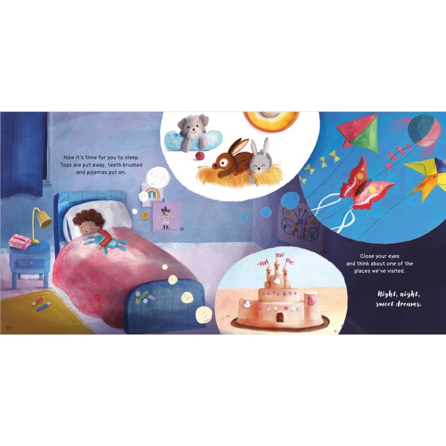 Sweet Dreams - What Can I Think About to Help Me Get to Sleep? | Hardcover | Children's Bedtime Book