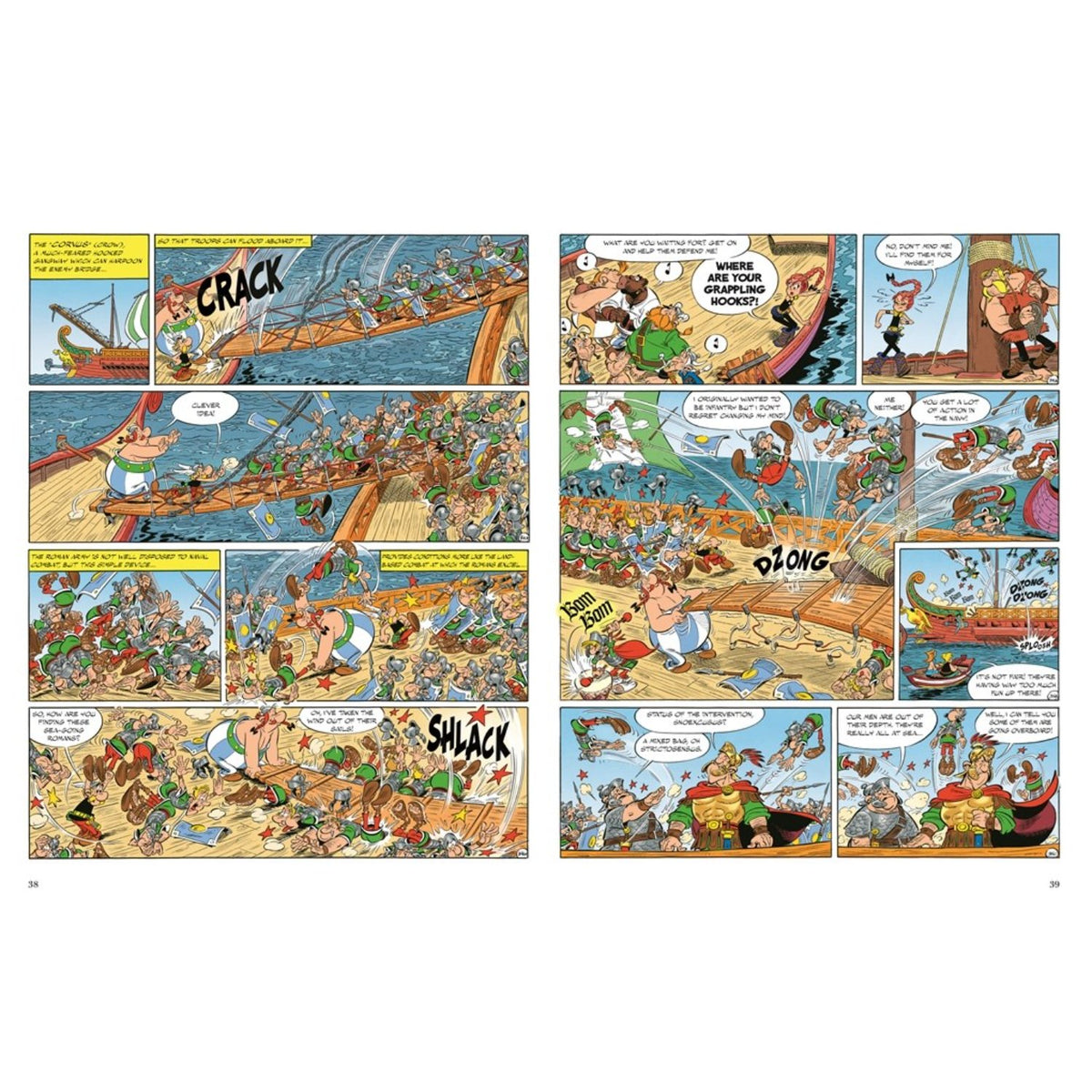 Sample pages (2) from 'Asterix: Asterix and The Chieftain's Dau…' by Jean-Yves Ferri and Didier Conrad - children's paperback
